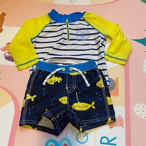 baby gap swim set
